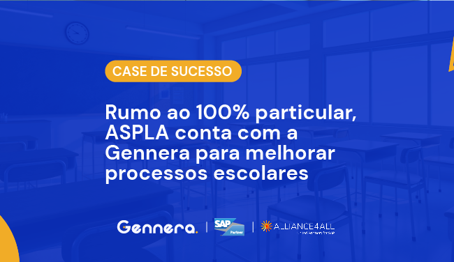 Rumo ao 100% particular, ASPLA conta com a Gennera para melhorar processos escolares